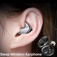 1 pieza Auriculares inalámbricos para dormir/deporte Estéreo Bluetooth 5.3 Auriculares intraurales adecuados para deporte, oficina, juegos con larga duración de batería, capacidad de la batería de 200mAh