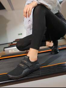 Indoor Soft Sole Fitness Shoes, Deep Squat, Deadlift, Jump Rope, Competition Sports, Women Barefoot Yoga Anti-Slip Cross Training Sneakers, Flat Bottom, Autumn/Winter