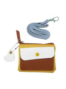 1PC Love Multi Functional Bag Handheld Bag Key Bag Handheld Wallet Pink Gifts For Women Wallet Mini Wallet Purse Wallet Coin Wallet - Multicolor - View 17