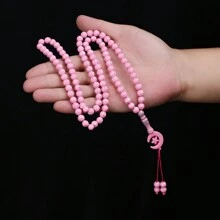 1 chiếc vòng cổ hạt thời trang có mặt hình ngôi sao, khảm bạc trắng, nhiều màu sắc cho phụ nữ đeo hàng ngày - phụ nữ kết cườm - Xem 22