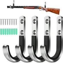 2 piezas de Soporte de pared metálico para almacenar pistolas de dardos blandos, disponible en 2 colores