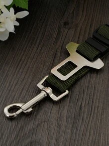 1 pieza Cinturón de seguridad para mascotas, Correa retráctil para perros, Correa para mascotas con hebilla para pecho y espalda, Cinturón de seguridad para automóvil, Cinturones resistentes y duraderos para arnés de automóvil para perros, mascotas medianas y grandes