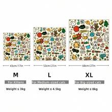 Bolsa de restricción para gatos mascotas Chatoll, cubierta protectora anti-arañazos para medicina, baño y limpieza - Multicolor - Ver 7