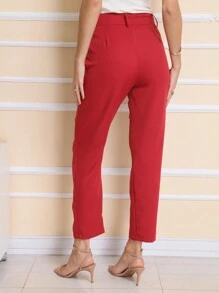 Women Pants - Marrón - Ver 5