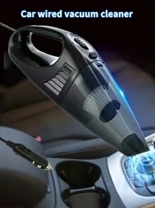 Corded Black Vacuum Cleaner Car Mounted Vacuum Cleaner, Wired Handheld Vacuum Cleaner - Black - View 3