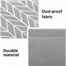 Folding Storage Boxes In The Shape Of A Folding Cube With Metal Buttonholes Folding Storage Boxes In The Shape Of A Folding Cube,Baske,Bathroom,Basket Gift,Basket,Baskets,Box,White Bin,Korb,Gift,Storage Basket,Basket Cheap,Cute Basket For Gifts,Knitted Basket,Bin Organizer,Gift Basket For Women,Black Laundry Basket,Clothes Basket Storage,Mesh Basket,Room Storage,Home Organization,Home Tools,Pasta Strainer,Sink,Basin,Wash Basin - Grey - View 2