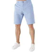 Bermuda Masculina Alfaiataria Social - Azul - Visão 1