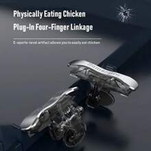 1 Pair Mobile Game Trigger Mobile Controller Joystick Button Shooter