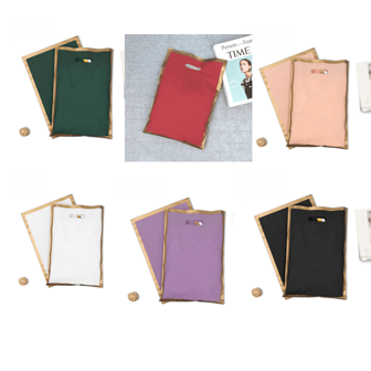 10/50 piezas Bolsas de compras reutilizables de plástico de colores, suministros de embalaje de regalos, adecuados para regalos de agradecimiento, fiestas, tiendas, boutiques, con diseño de estilo sencillo de Nueva York, adecuados para el hogar, la oficina, la escuela, regalos para colegas, compañeros de clase, maestros, amigos