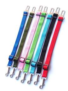 1 pieza Cinturón de seguridad para mascotas, Correa retráctil para perros, Correa para mascotas con hebilla para pecho y espalda, Cinturón de seguridad para automóvil, Cinturones resistentes y duraderos para arnés de automóvil para perros, mascotas medianas y grandes