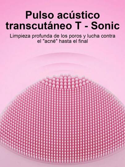 Limpiador facial , foreo, maquina de masajeador y limpiador facil ,Aspiradora facial eléctrica, masajeador, limpiador de poros mediante vibración, aspiradora facial eléctrica por ultrasonidos, limpiador facial inalámbrico, resistente al agua, hecho de silicona, cepillo facial para limpiar poros, aparato de belleza y masaje con función de infusión