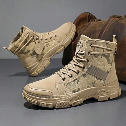Men's Boots, New Autumn/Winter High-Top Work Boots