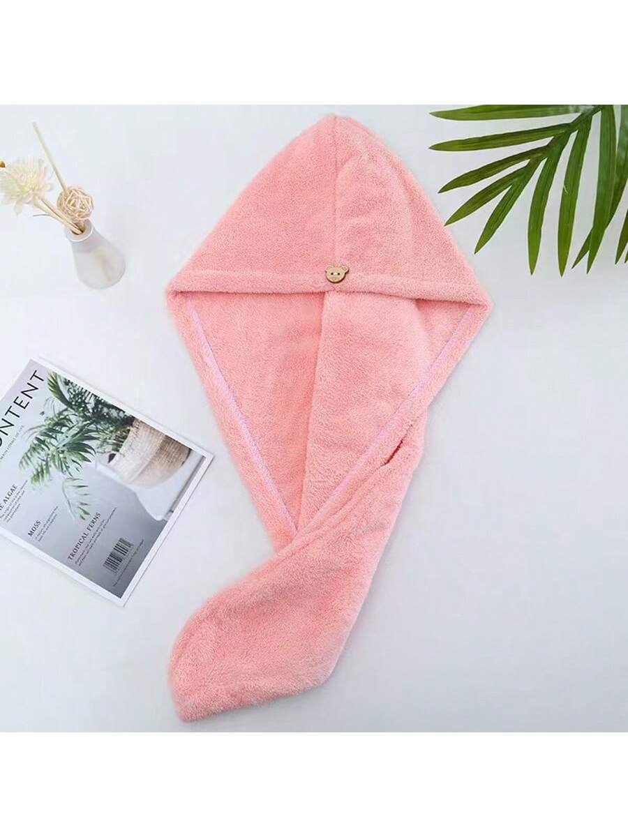 قبعة شعر جاف للنساء 2 قطعة، فوطة شعر جاف، ناعمة وم...