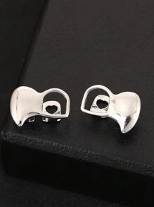 Set Of Hip-Hop Style Hollow Vampire Fang Tooth Decorative Dental Grillz