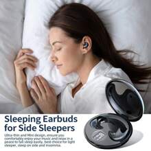 1 pieza Auriculares inalámbricos para dormir/deporte Estéreo Bluetooth 5.3 Auriculares intraurales adecuados para deporte, oficina, juegos con larga duración de batería, capacidad de la batería de 200mAh