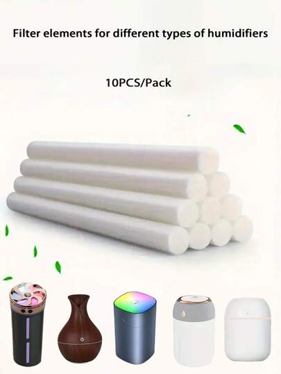 10pcs Replacement Humidifier Filter Cartridges - Fits Aroma Diffuser, Improves Air Quality And Comfort