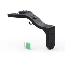 1pc Electric Vehicle Helmet Holder, Wall Mounted Helmet & Hat Storage Rack, No Drilling Required - Black - View 8