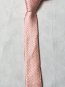 Casual Men's Ties, Perfect For Gifting To Friends(5.5cm) - Pink - View 2