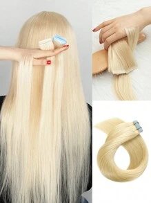 18 英寸至 26 英寸 1 包/20 件 613 金色 30g 直发胶带 女士人发胶带 - Blonde - 查看 2