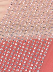 450 Stücke bunte holographische 3D realistische Fake Diamant Gesichtsedelsteine, dekorative Festivalkriställe für Haare, Augen, Gesicht & Körper, DIY Musikfestival Party Make-up