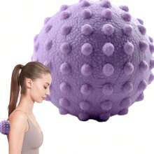 Bộ 1 quả bóng massage chân, máy massage thư giãn, máy massage cầm tay Tpe, bóng massage đậu phộng, con lăn massage, bóng massage cân cơ, bóng massage rắn, bóng massage thư giãn huyệt đạo, máy massage chân - Màu tím - Xem 1
