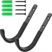 2 piezas de Soporte de pared metálico para almacenar pistolas de dardos blandos, disponible en 2 colores