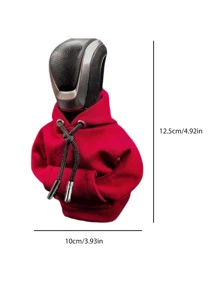 Gear Shift Hoodie, Universal Car Shift Knob Cover, Mini Hoodie For Car Shifter, Automotive Interior Cute Gadgets, Car Accessories And Decorations