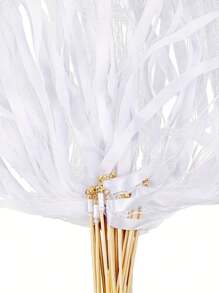 20Pcs Lace Fairy Wands With Lace Streamer And Bell Ideal For Birthday Wedding Parties Home And Scene Decoration Theme Party Supplies Summer Gifts Beach Back To School School Supplies Room Decor