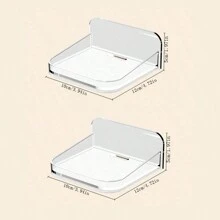 1/2 pièces Support de caméra de surveillance de  mini sans perçage, autoadhésif, sans trace, support mural sans perçage, nouveau