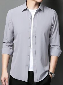 Men Shirts - Gris Claro - Ver 3