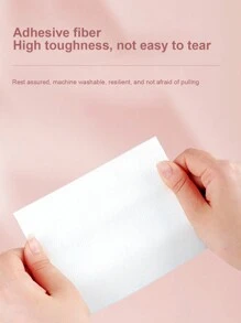 25pcs Anti-Mite, Anti-Dyeing Laundry Sheets, Washing Machine Use Dye Absorption Sheets To Prevent Clothes From Color Transfer - White - View 4