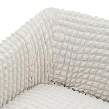 Rainaut Rainaut Couch Covers Armchair Stretch Slipcover Stretch Armchair Slipcover Sofa Couch Cover With Skirt, Sofa Protector Sofa Cover Slipcover Stretch Elastic Couch Furniture Protector Fit (Cream White, Small)[Best Gift For Family&Friends]