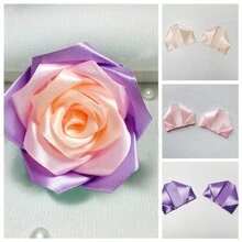 100Pcs Handcrafted Silk Rose Petals Half-Finished Pieces-Perfect For DIY Eternal Rose Forever Flowers Bouquets Everlasting Floral -Save On Craftsmanship Cost,Easy Assembly,Reduce Repetitive Work,Streamline Your Floral Creations With Ease And Efficiency, Back To School Valentine Day