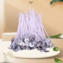 50pcs/Pack & Rama Decorations Tightly Woven Wick, DIY Oil Lamp Wick, Modern White Candle Wick For Candle Making, Suitable For Rama Decorations Candle DIY Gifts - Multicolor - View 10