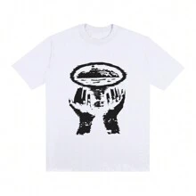 Unisex Streetwear T-Shirt CORTEIZ MAOS Shirt - 白色 - 查看 1