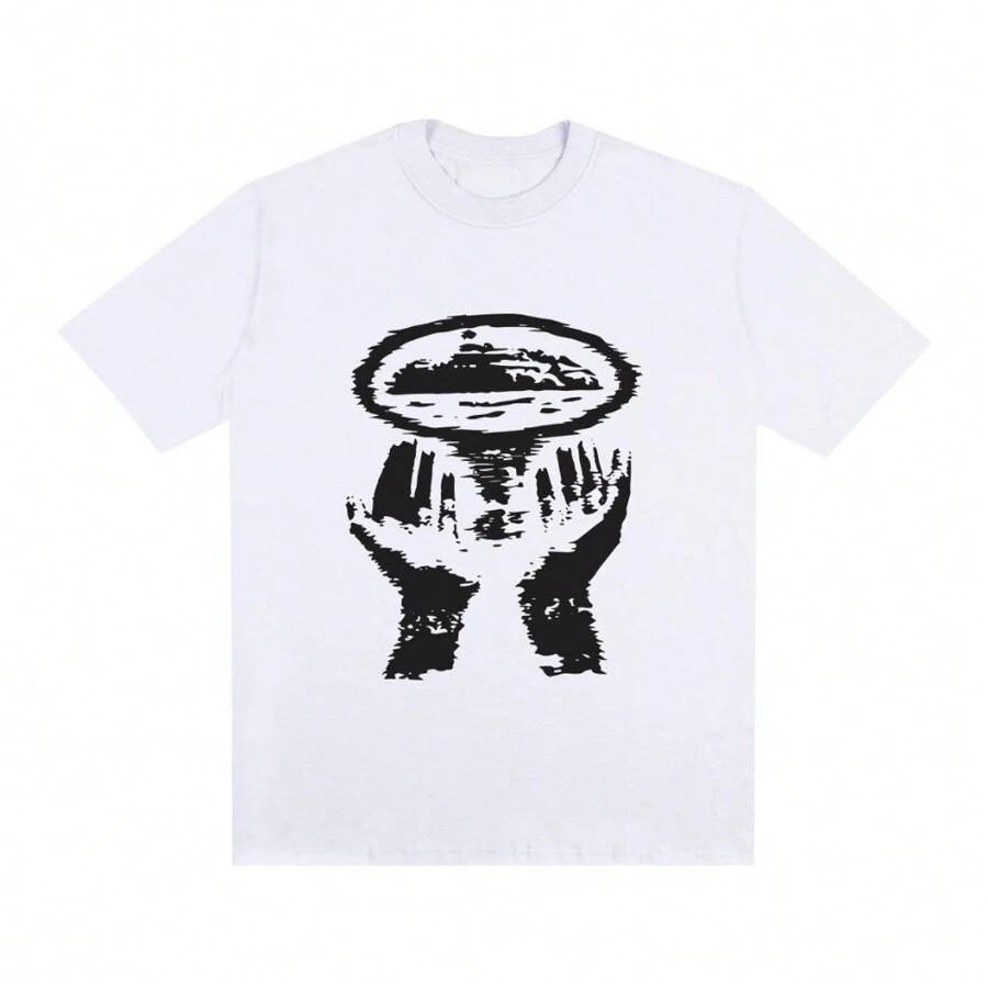 Unisex Streetwear T-Shirt CORTEIZ MAOS Shirt - 白色 - 查看 1