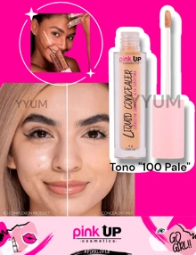 Pink Up ORIGINAL Liquid Concealer High Coverage Liquid Concealer - Tono "100 Pale" - View 1
