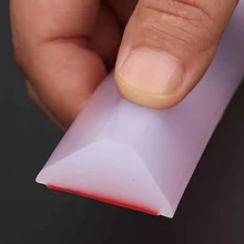 1条硅胶浴室地板密封条，可折叠淋浴门槛防水挡板，淋浴隔离和干湿分离自粘密封条浴室配件浴室工具 - 彩色 - 查看 5