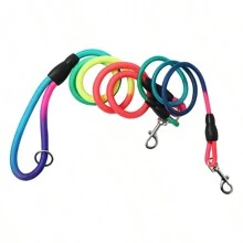 Hands-Free Versatile Dog Leash - 7.5ft Reflective, Stylish Geometric, Crossbody For Walking, Jogging