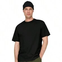 Kit Of 4 Men's 100% Cotton Plain Basic Summer T-Shirts - Đồng - Xem 4