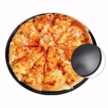 Set 2 Moldes Charola Plato Para Hornear Pizza Antiadherente - 31 cm - Ver 2