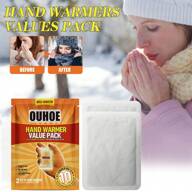 40 Pcs Disposable Hand Warmers/Foot Warmers/Toe Warmers, Instant Heat Pads, Heat Packs Self-Adhesive Universal Body Warm Sticks, Long Lasting Thermal Patches To Keep Hands And Feet Warm, 18 Hours Effective Heating, Air-Activated, Odorless, Natural Ingredients