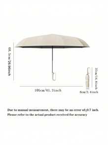 Ô dù tự động UPF 50+ - Chống gió mạnh, chống tia UV cực tốt, thiết kế gấp gọn dễ dàng, tự động mở/đóng, thời trang & tối giản, siêu di động & nhẹ, đa chức năng che nắng & mưa, và tay cầm dạng vòng tiện lợi - Lý tưởng cho các hoạt động ngoài trời và du lịch, lựa chọn mùa xuân hè, quà tặng cho phù dâu, trang trí phòng ngủ, bãi biển, du lịch, dành cho nam, dành cho nữ, kỳ nghỉ, đồ dễ thương, quà tặng Ngày của Mẹ, trang trí phòng ngủ, sân vườn, trang trí nhà bếp, mùa hè, bãi biển, đồ dùng cần thiết khi đi du lịch, trang trí phòng, đồ mềm, lễ tốt nghiệp. - Nhiều màu - Xem 3