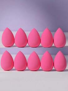 1/3pcs Large Water Drop Makeup Sponge, Makeup Blender, Dry & Wet Dual-Use Makeup Tool, Face Makeup Tool, Expands When Wet To Save Powder, Soft & Easy To Apply, Makeup Sponge, Makeup Blender, [Suitable For Concealing, Makeup Application, Christmas, Mother's Day Gift] - Multicolor - View 2