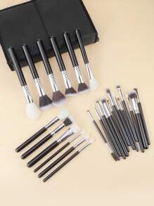 Bộ cọ trang điểm đầy đủ 25 món có túi khóa kéo, bao gồm cọ phấn phủ, cọ nền, cọ tạo khối, cọ má hồng, cọ phấn mắt, thích hợp cho người mới bắt đầu và chuyên gia trang điểm, Bộ cọ, Bộ cọ trang điểm, Bộ cọ trang điểm, Bộ trang điểm hoàn chỉnh, Bộ cọ trang điểm, Bộ trang điểm hoàn chỉnh, Bộ cọ, Bộ cọ trang điểm, Bộ quà tặng trang điểm, Bộ - Nhiều màu - Xem 10