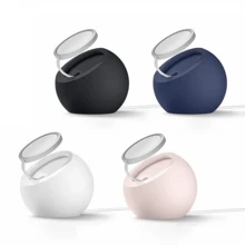 Đế để bàn bằng silicon cho bộ sạc điện thoại không dây, Đế để bàn sạc không dây - Nhiều màu - Xem 5