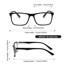 RIVSAR bifocale leesbril voor mannen en vrouwen, nieuwe klassieke vierkante stijl met kleurblokontwerp, geschikt voor lezen, zakelijk, dagelijks gebruik, unisex presbyope bril, vierkant frame met veerscharnier, geschikt voor antislipsport, anti-blauwlichtcomputergebruik, comfortabel lezen, anti-vermoeidheid van de ogen, draagbaar ontwerp past bij verschillende gezichtsvormen, zwart, grijs, 7 dioptrie-opties, geweldig cadeau voor ouders, vakantiecadeau, geschenkdoosverpakking