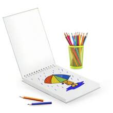 iscool Sketchbook Magic Drawing Pad 18x25 Unicorn 180g - kỳ lân - Xem 9