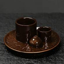 1pc Ceramic Incense Burner Holder - Multifunctional 4-In-1 For Palo Santo, Sage, Sticks, Candles & Crystals Ideal For (Without Incense) Rama Decoration