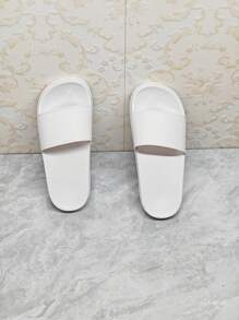 Sandalias personalizadas con texto y logo para hombre, adecuadas para hotel, B&B, playa, hogar
